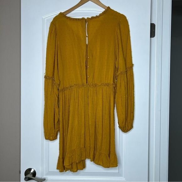 Auguste The Label Swiss Dot Boho Mini Dress size 4 - Picture 6 of 10